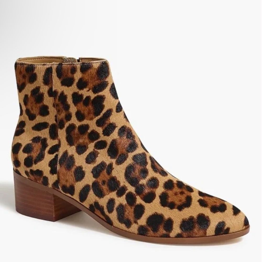 J.Crew Walker Calf Hair Booties